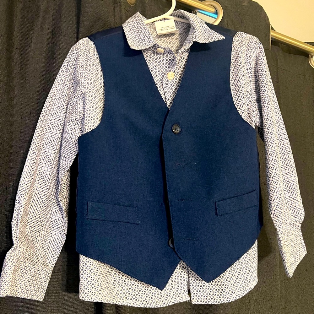 3 piece boys outfit.  This is one sharp looking suit.